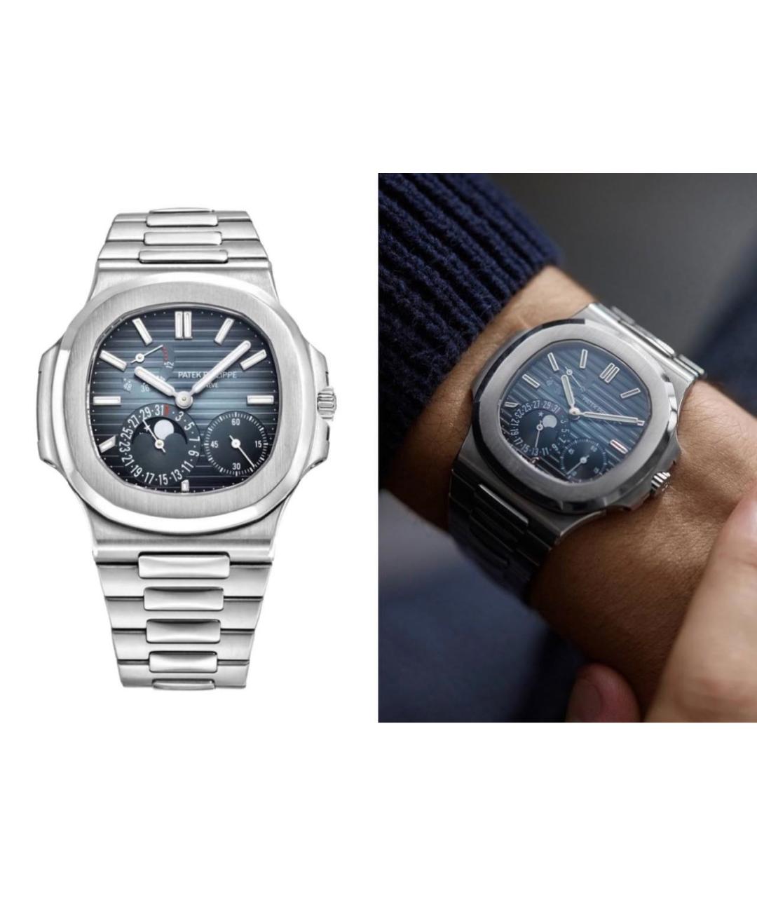 PATEK PHILIPPE Темно-синие часы, фото 2