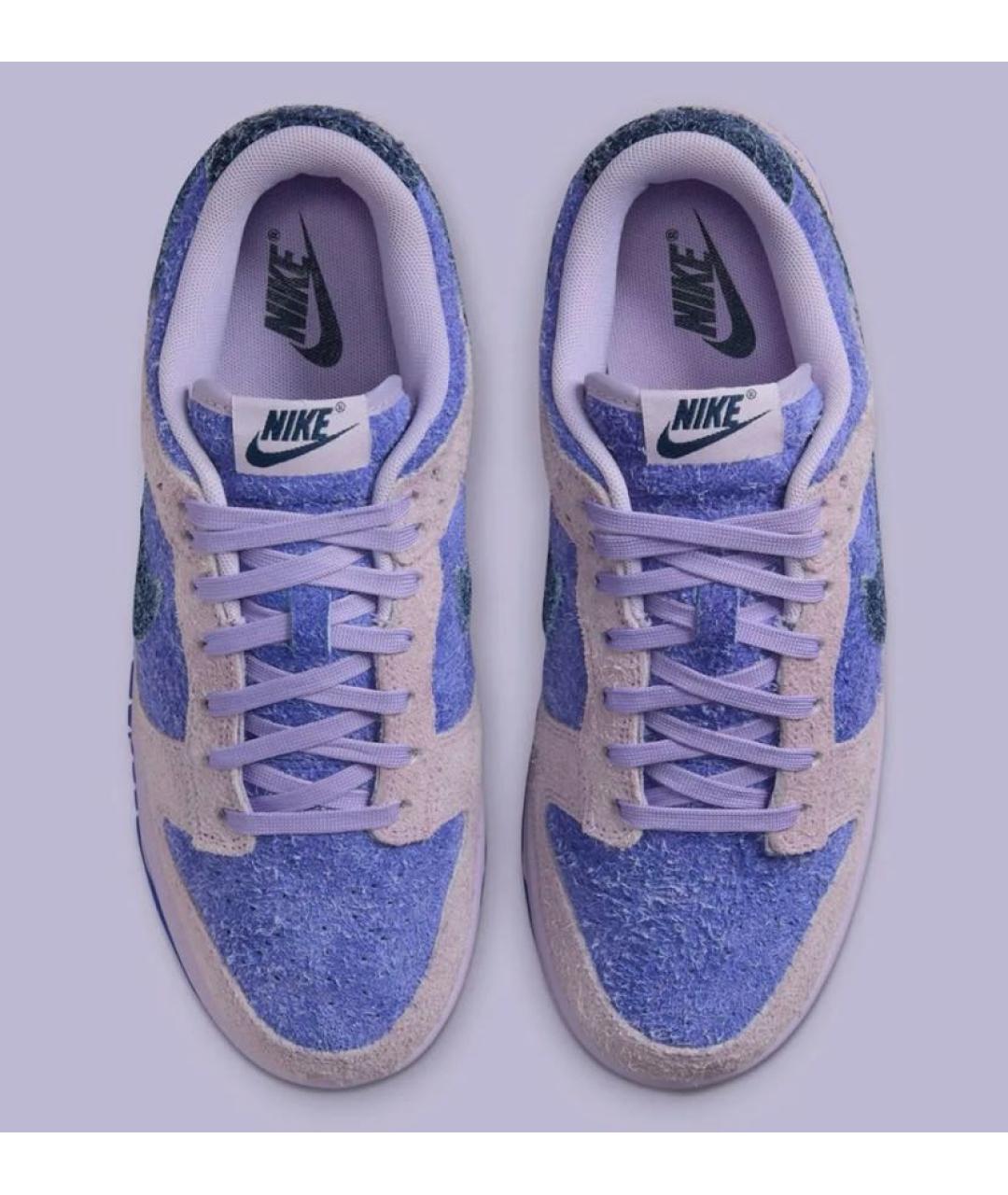 NIKE Мульти замшевые низкие кроссовки / кеды, фото 2