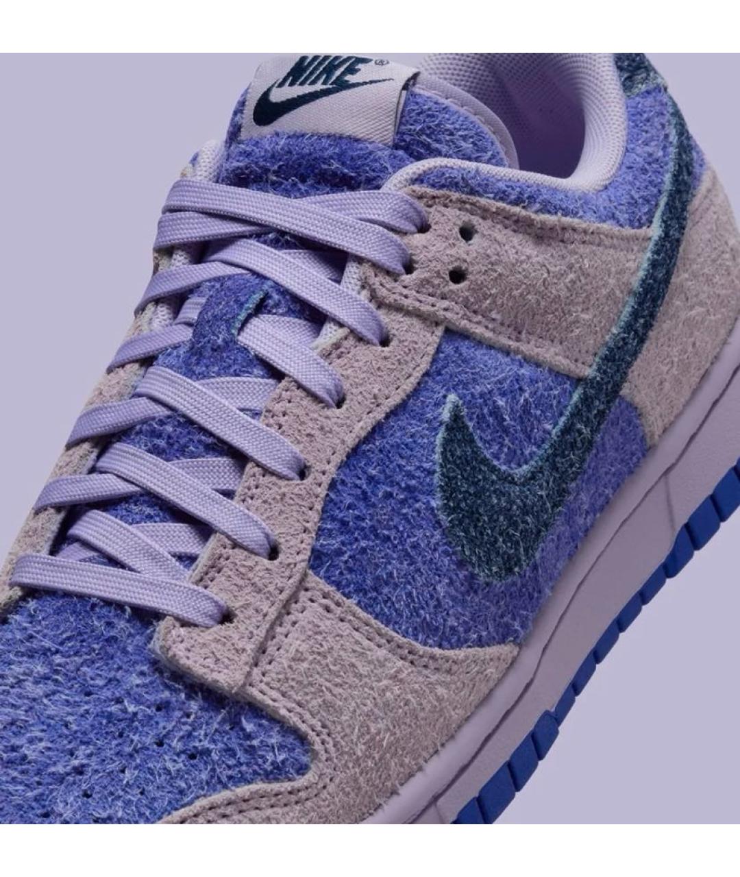NIKE Мульти замшевые низкие кроссовки / кеды, фото 3