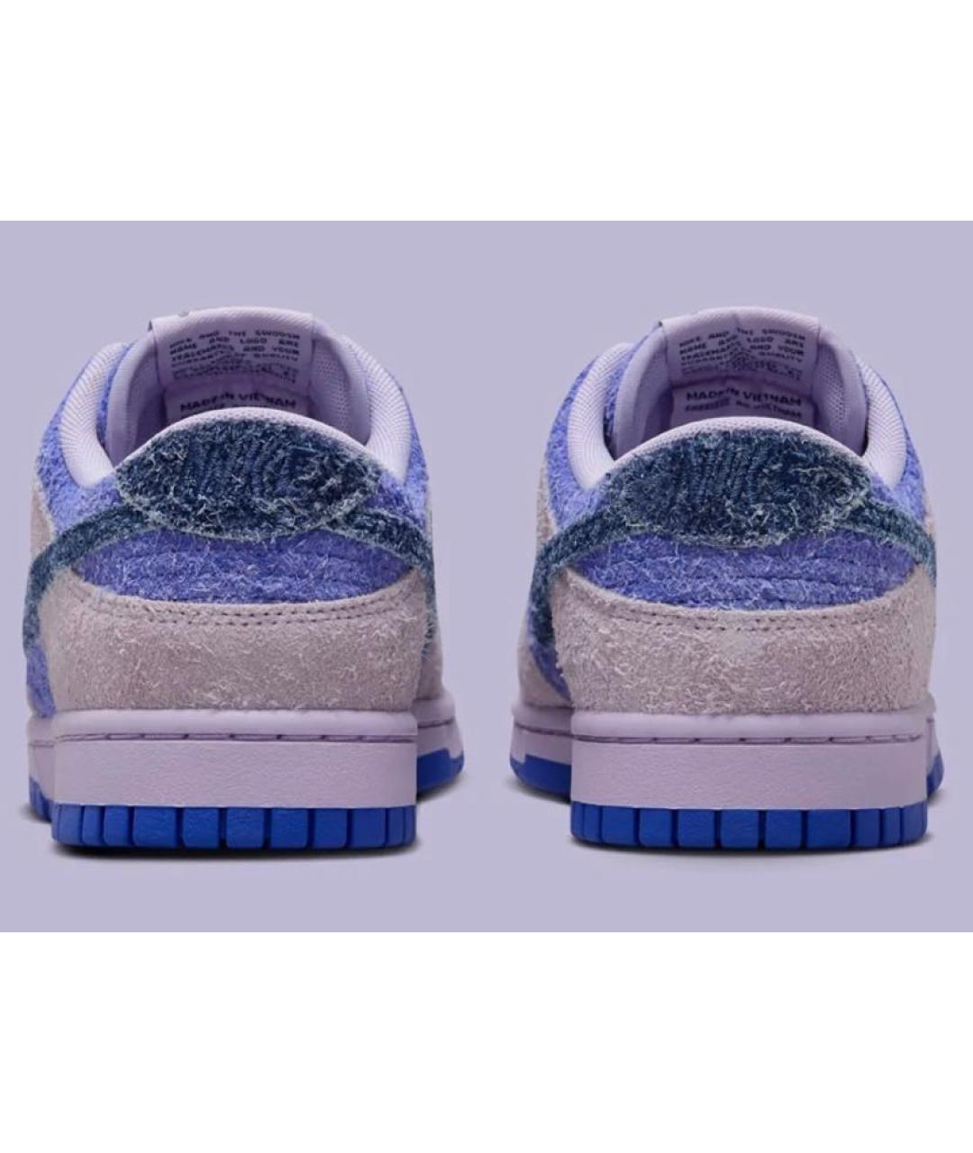 NIKE Мульти замшевые низкие кроссовки / кеды, фото 4