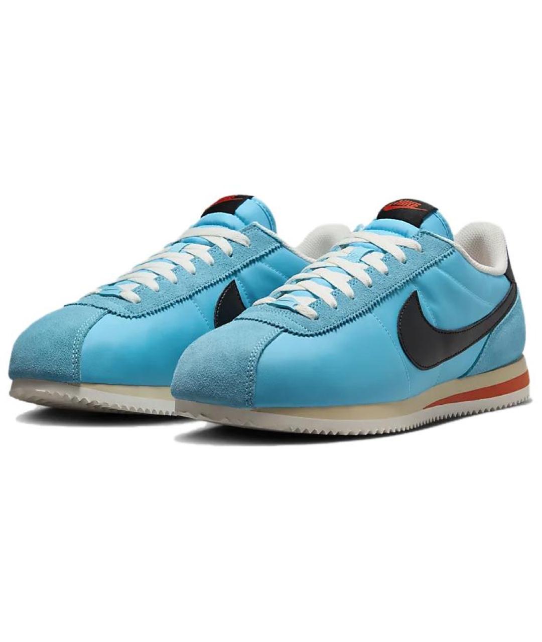 NIKE Голубые низкие кроссовки / кеды, фото 4