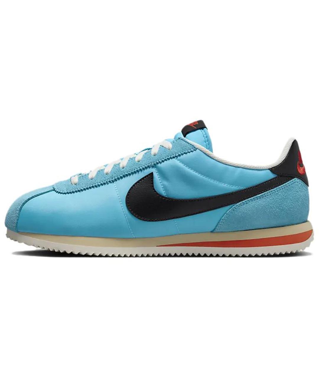 NIKE Голубые низкие кроссовки / кеды, фото 2