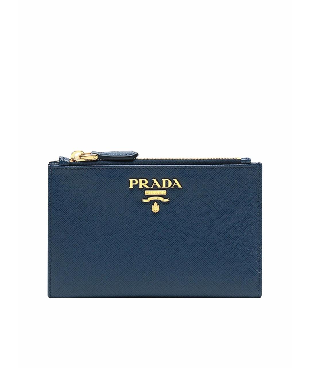 PRADA Темно-синий кошелек, фото 1