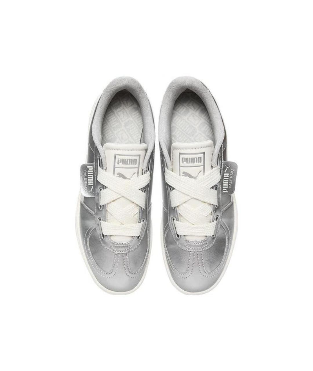 PUMA Серебряные кеды, фото 4
