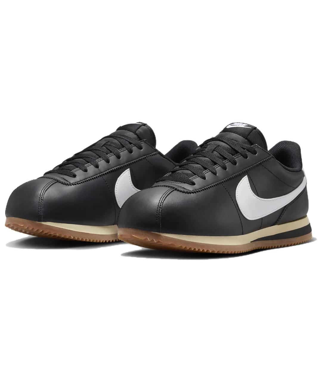 NIKE Черные низкие кроссовки / кеды, фото 4