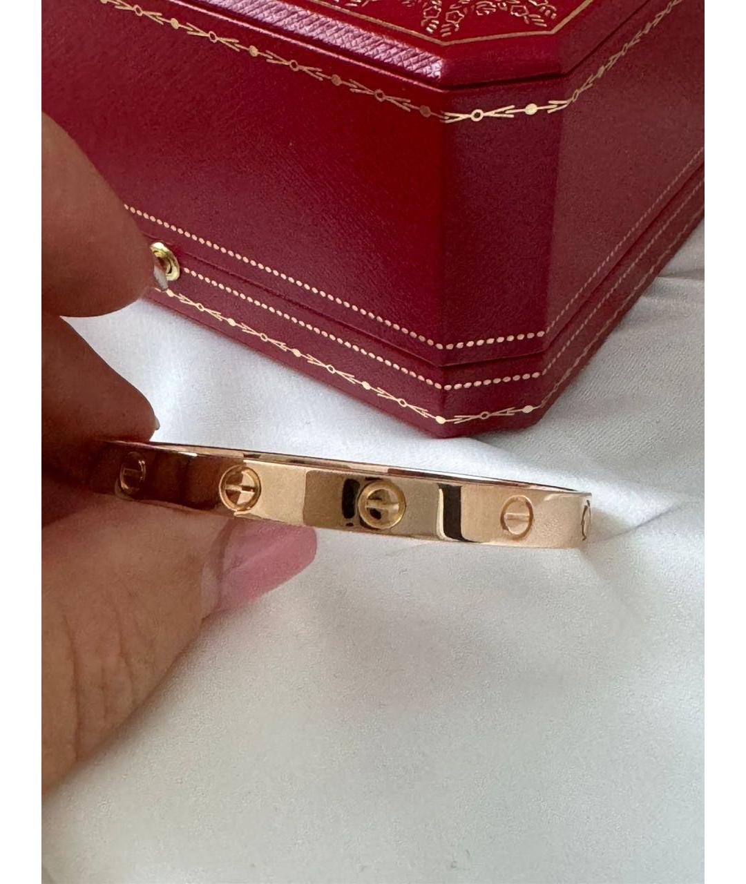 CARTIER Золотой браслет из розового золота, фото 4
