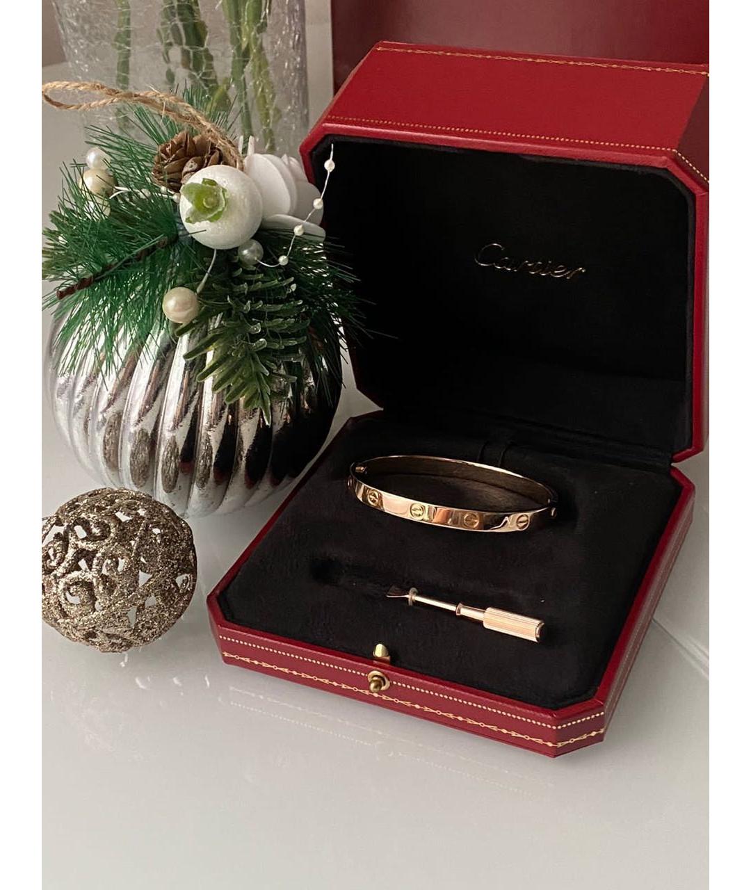 CARTIER Золотой браслет из розового золота, фото 2