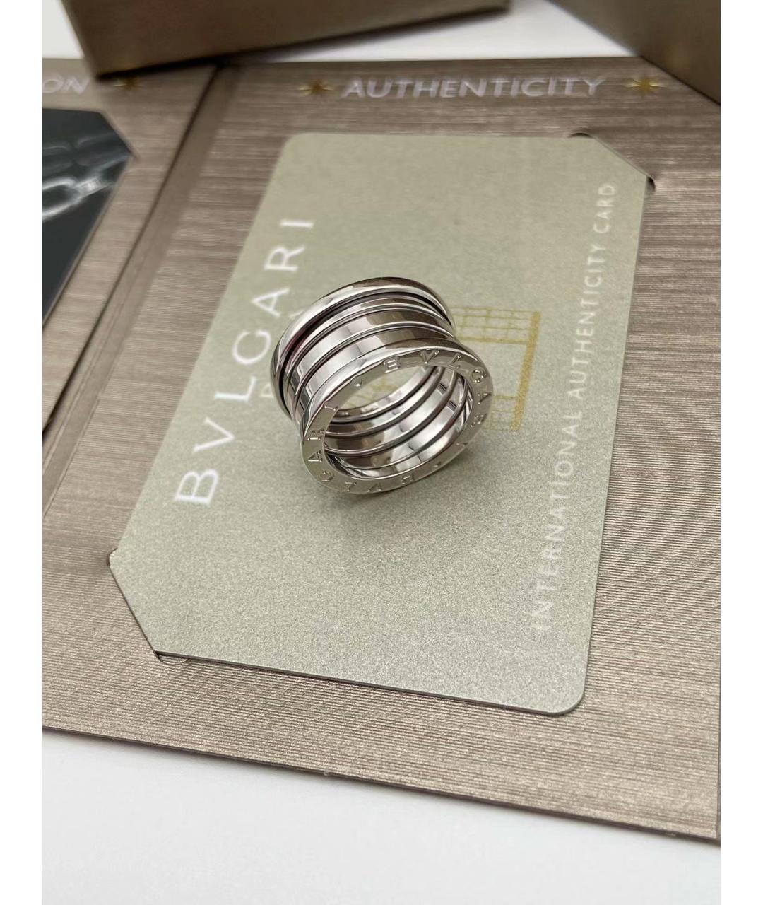 BVLGARI Серебряные серьги из белого золота, фото 6