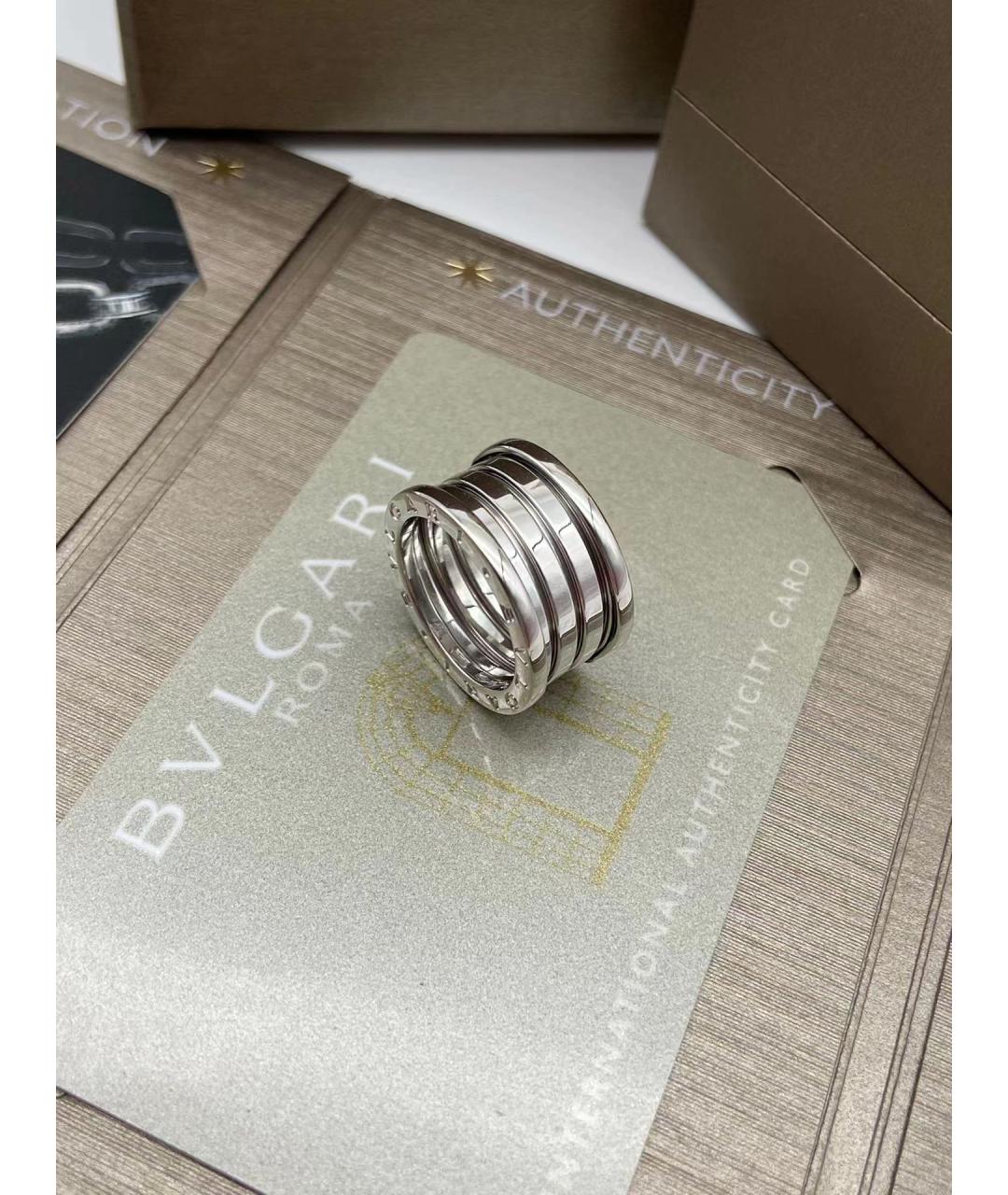 BVLGARI Серебряные серьги из белого золота, фото 7