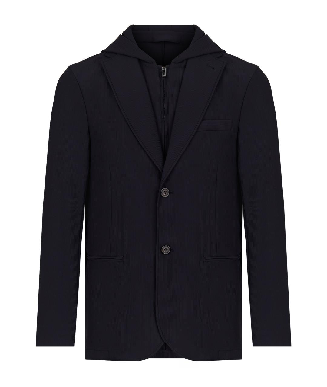 EMPORIO ARMANI Черный пиджак, фото 1