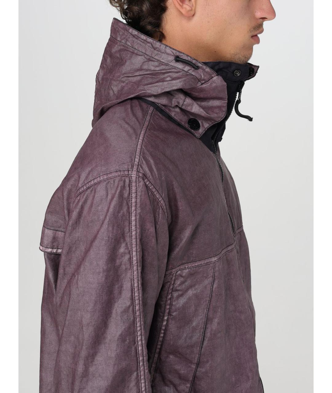STONE ISLAND Фиолетовая куртка, фото 6