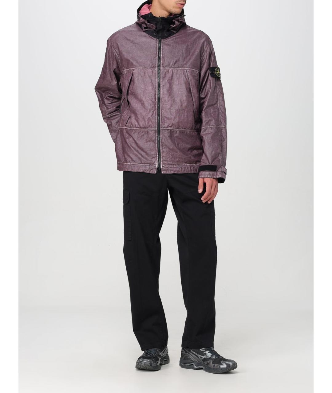 STONE ISLAND Фиолетовая куртка, фото 3