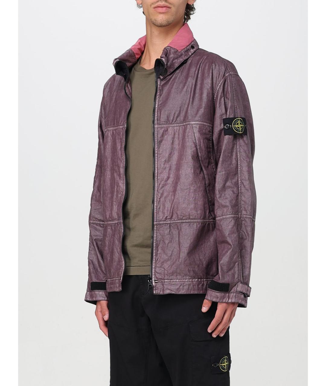 STONE ISLAND Фиолетовая куртка, фото 5