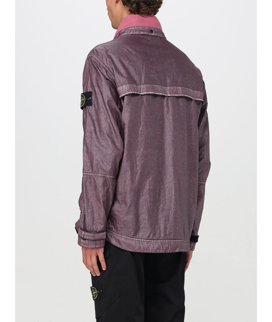 STONE ISLAND Фиолетовая куртка, фото 4