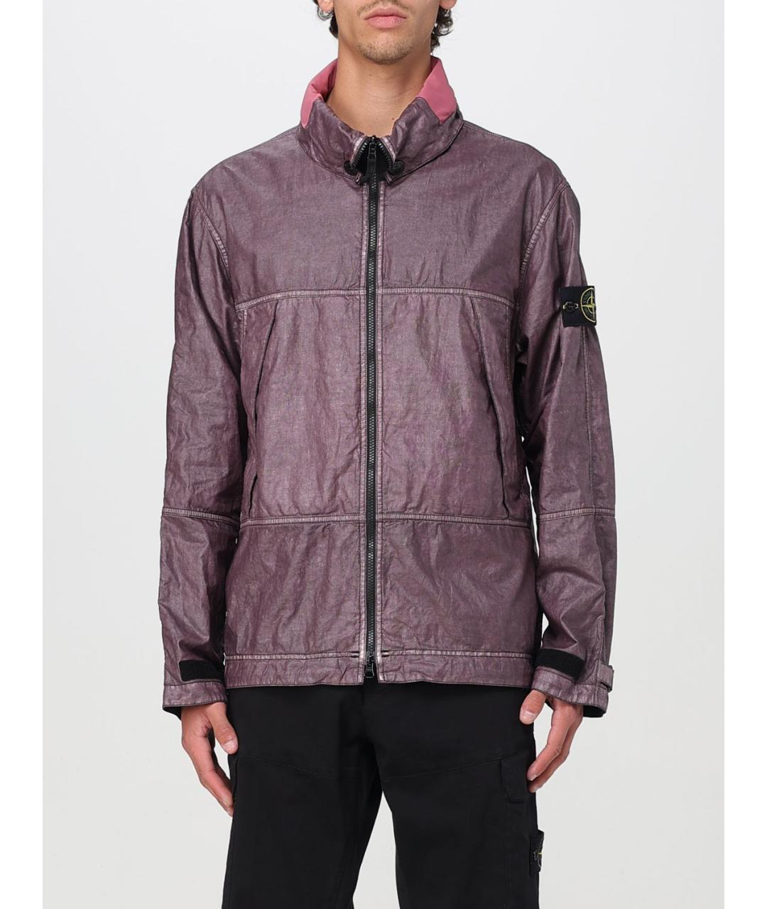 STONE ISLAND Фиолетовая куртка, фото 2
