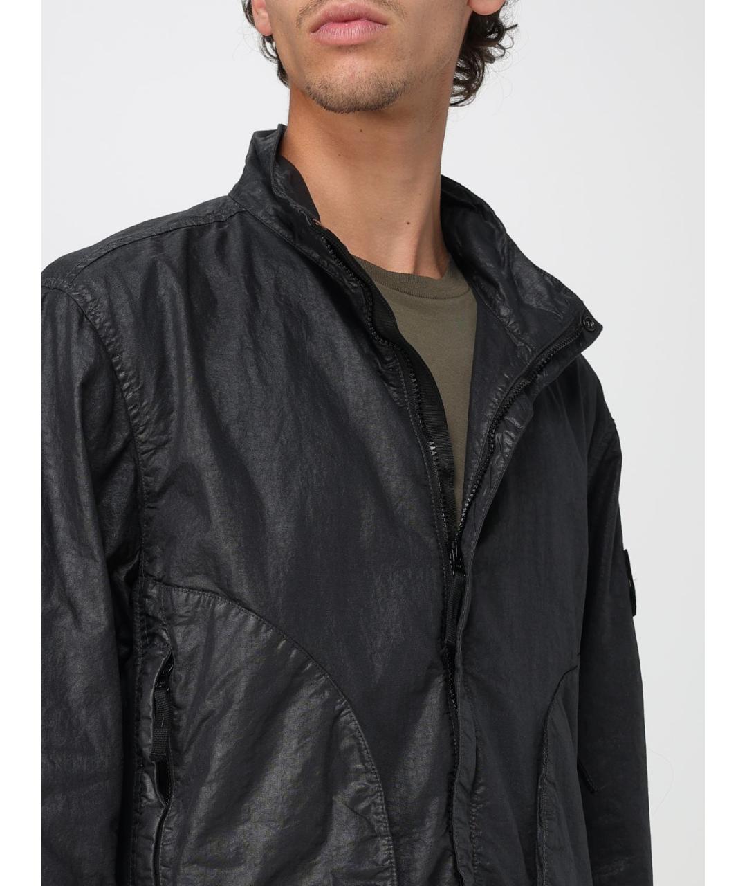 STONE ISLAND Черная куртка, фото 6