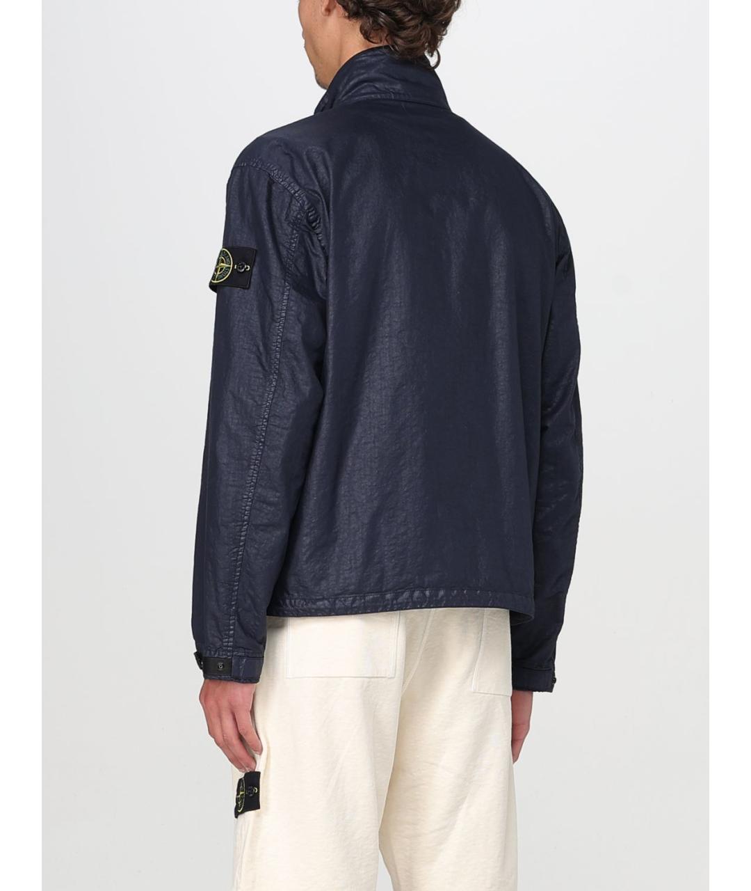 STONE ISLAND Синяя куртка, фото 3
