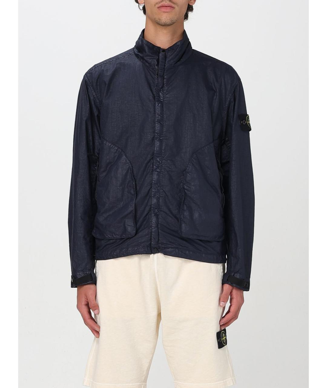 STONE ISLAND Синяя куртка, фото 6