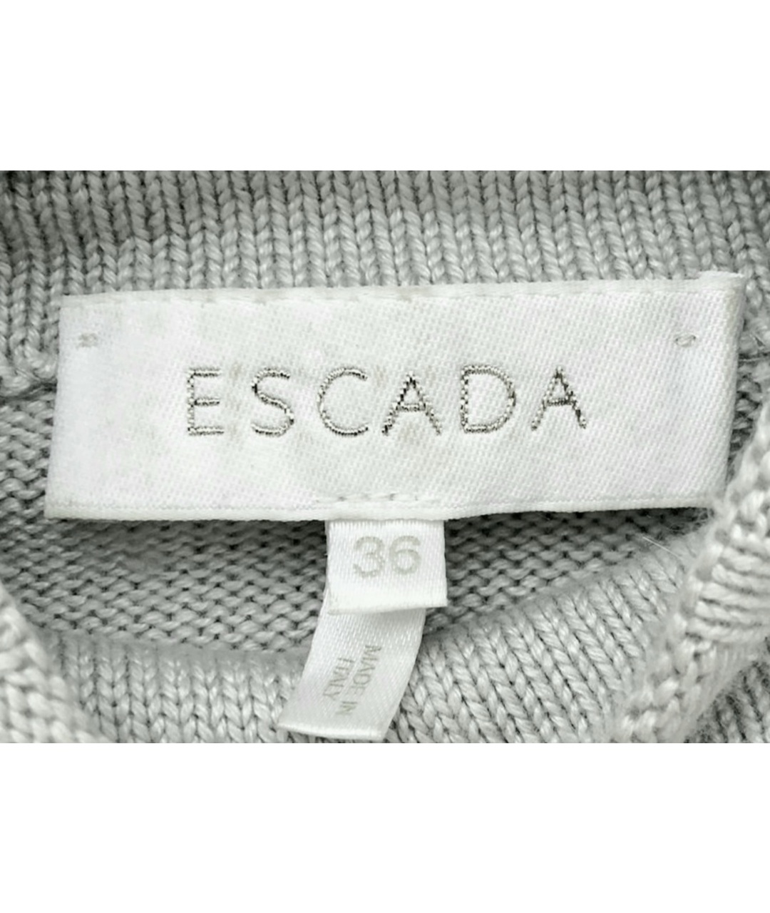 ESCADA Серый вискозный джемпер / свитер, фото 3