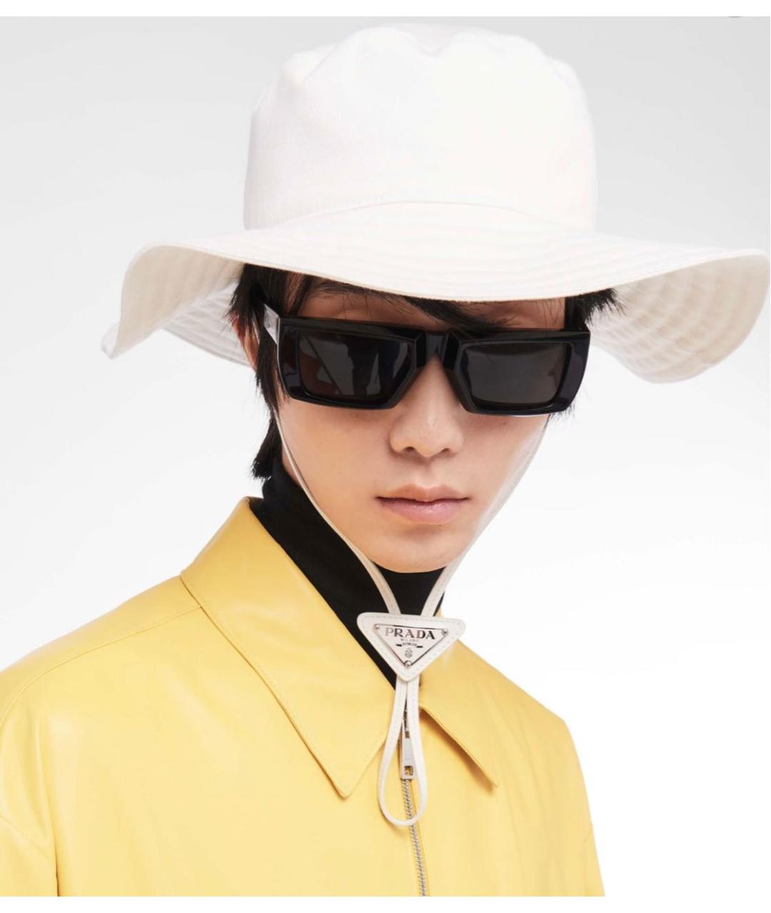 PRADA Черная хлопковая панама, фото 7