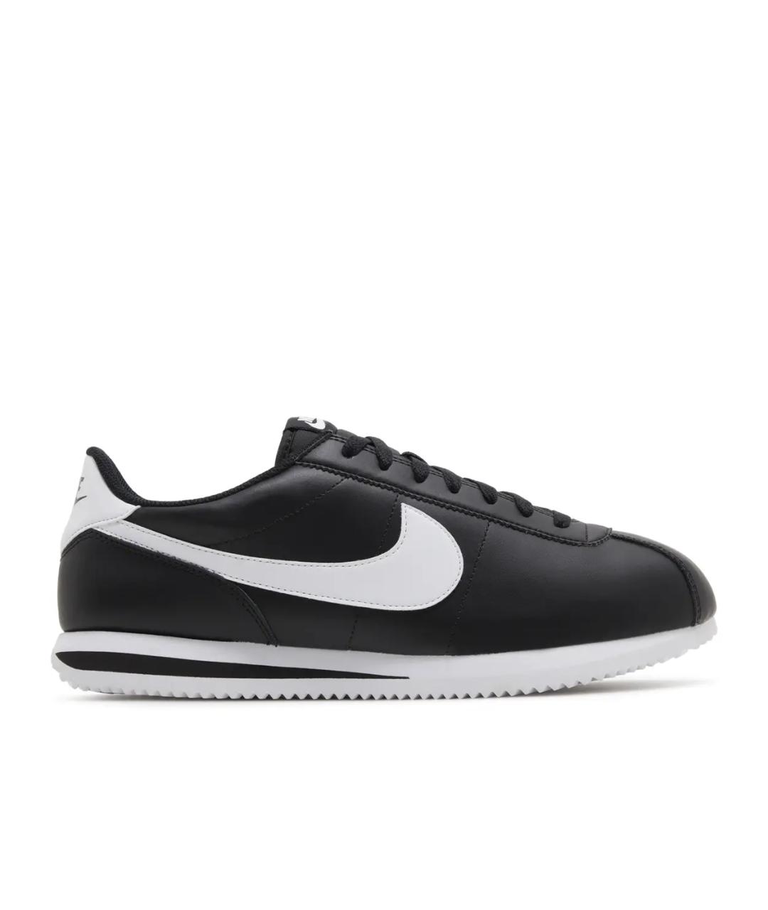 NIKE Черные кожаные кроссовки, фото 1