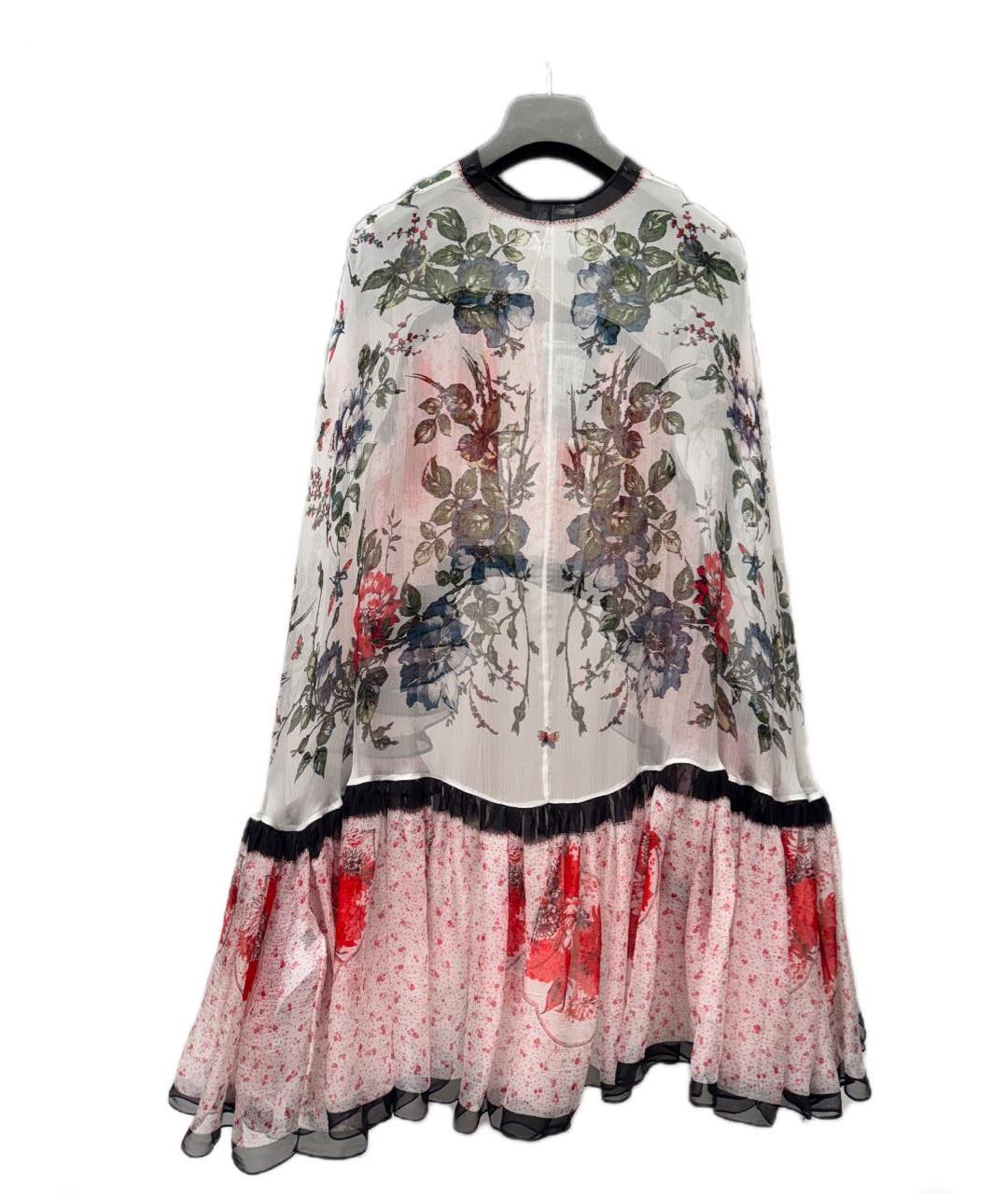 ALEXANDER MCQUEEN Мульти шелковая блузы, фото 2