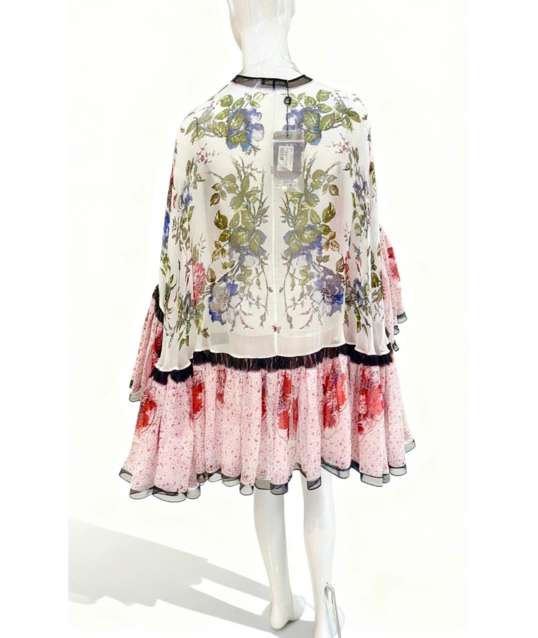 ALEXANDER MCQUEEN Мульти шелковая блузы, фото 2