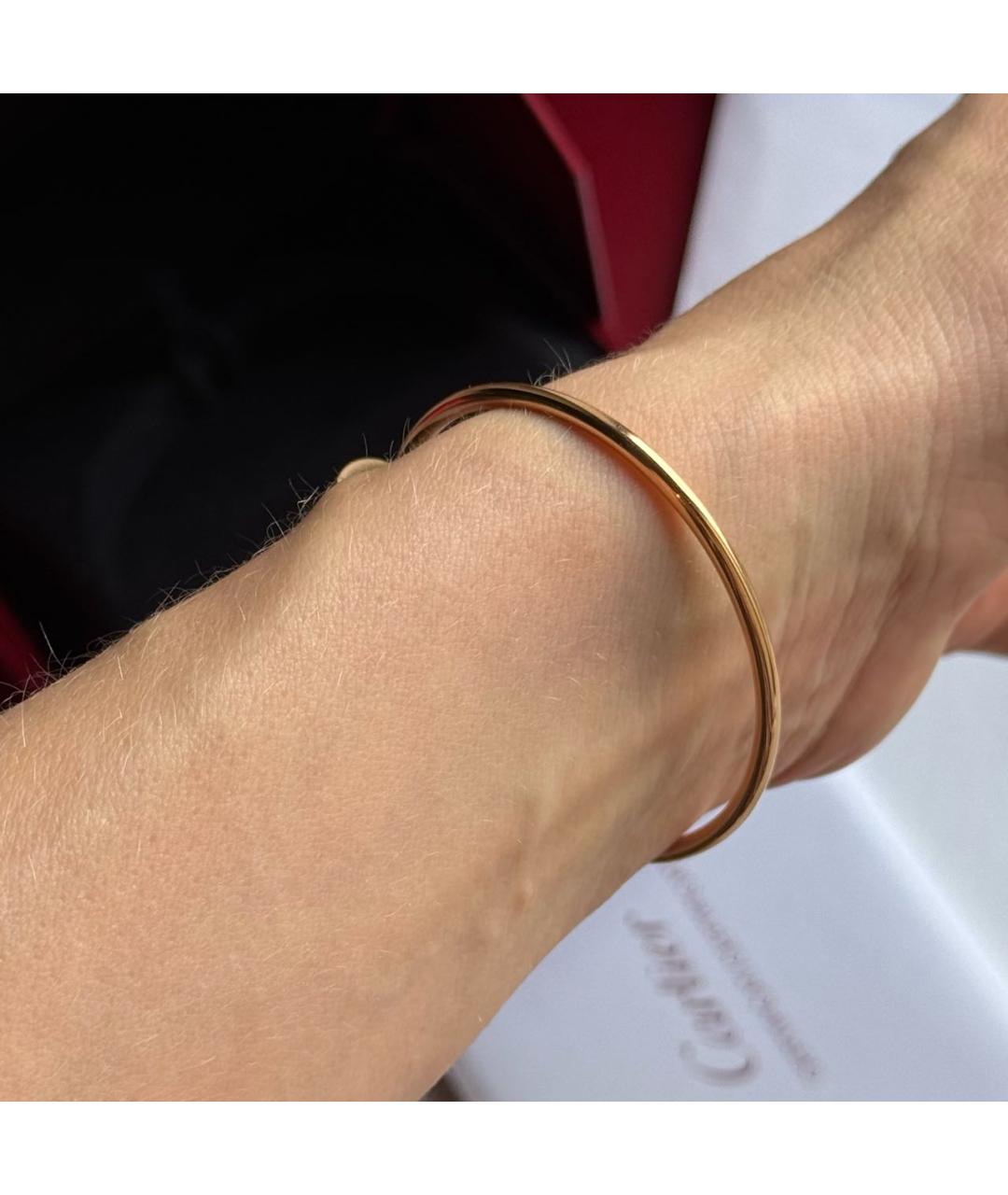 CARTIER Золотой браслет из розового золота, фото 3