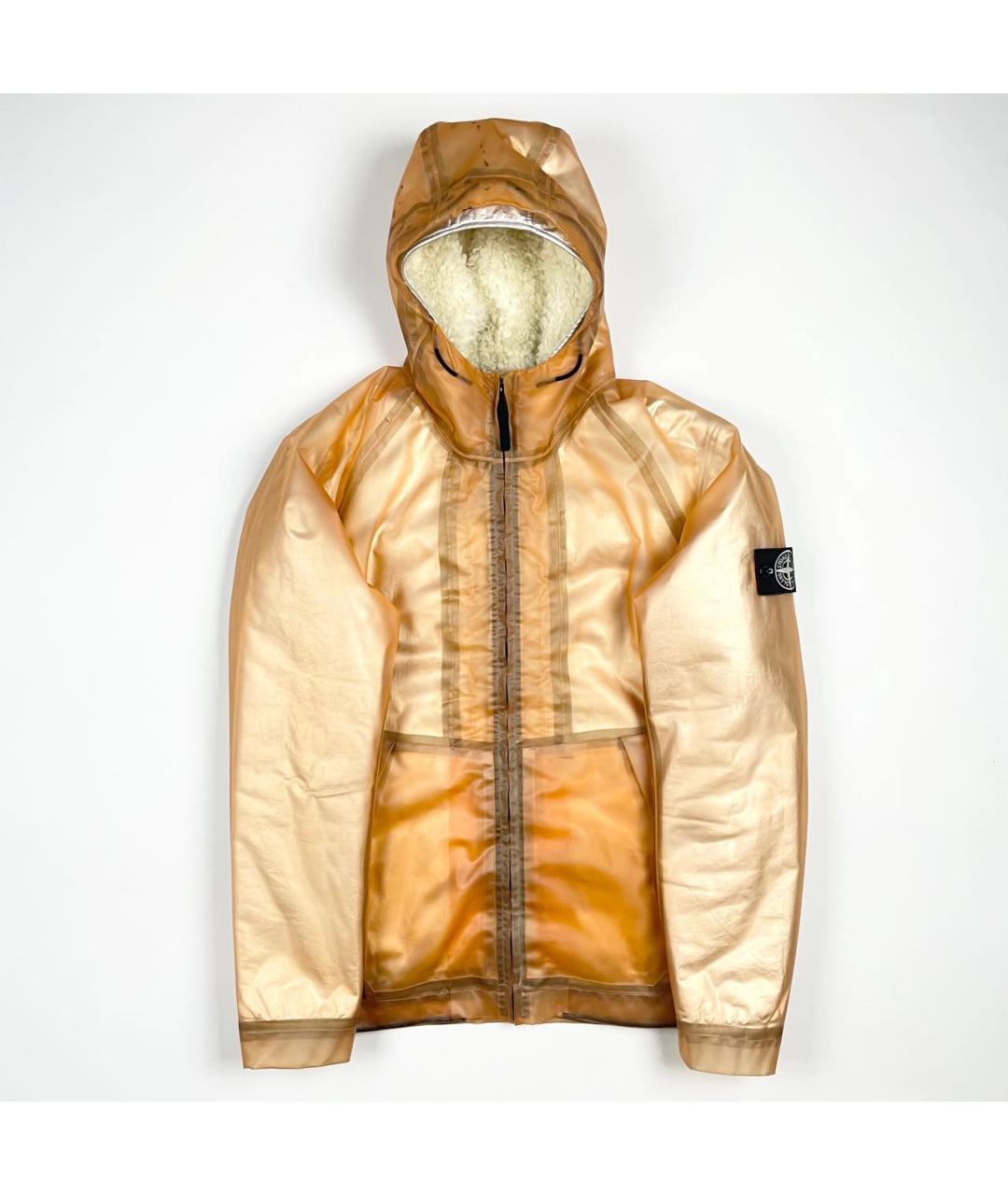 STONE ISLAND Оранжевая куртка, фото 5