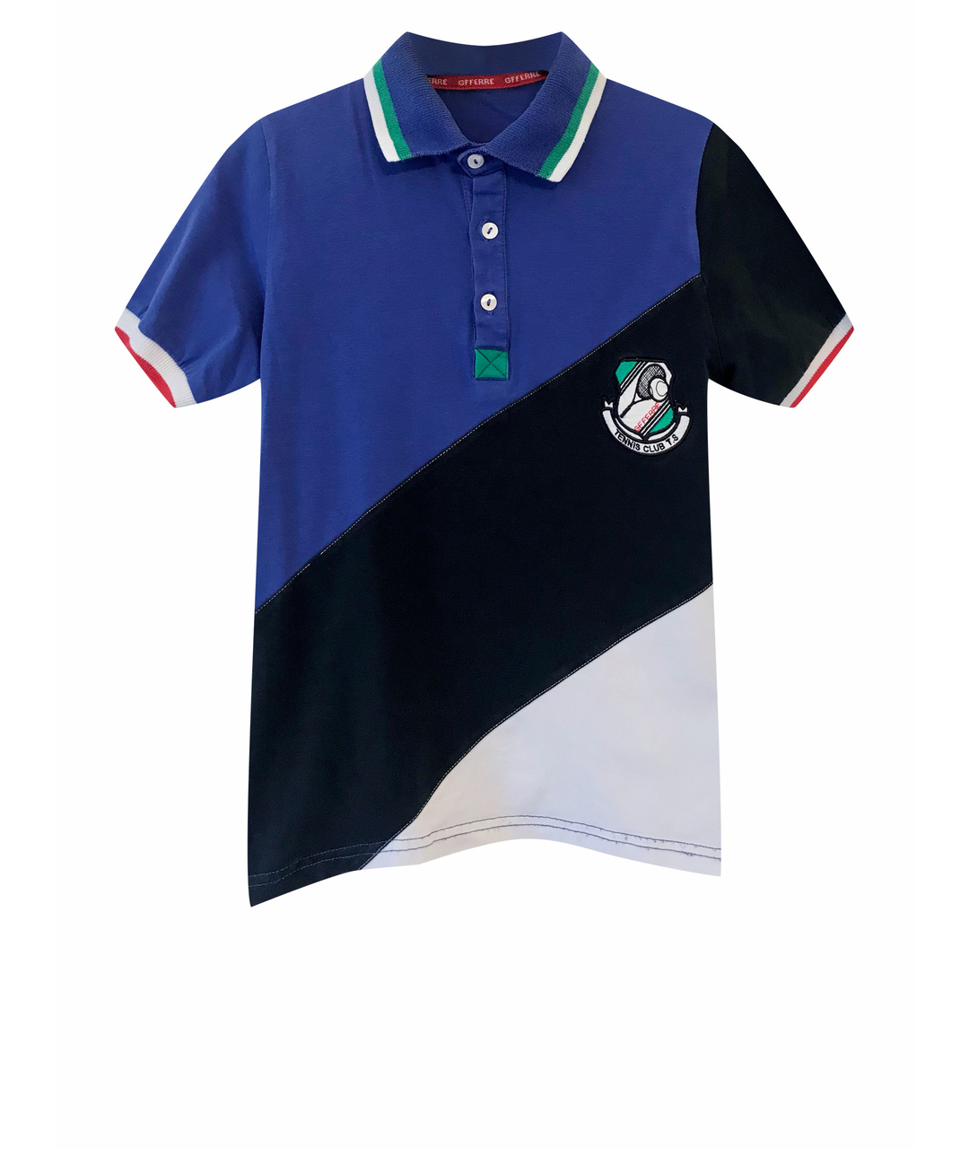 GIANFRANCO FERRE Синяя хлопковая детская футболка, фото 1