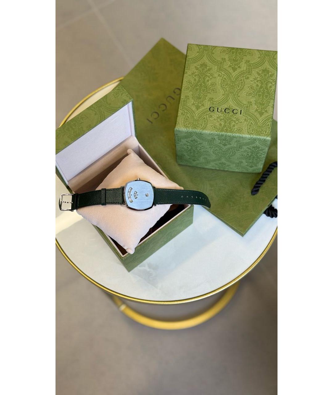 GUCCI Серебряные часы, фото 3