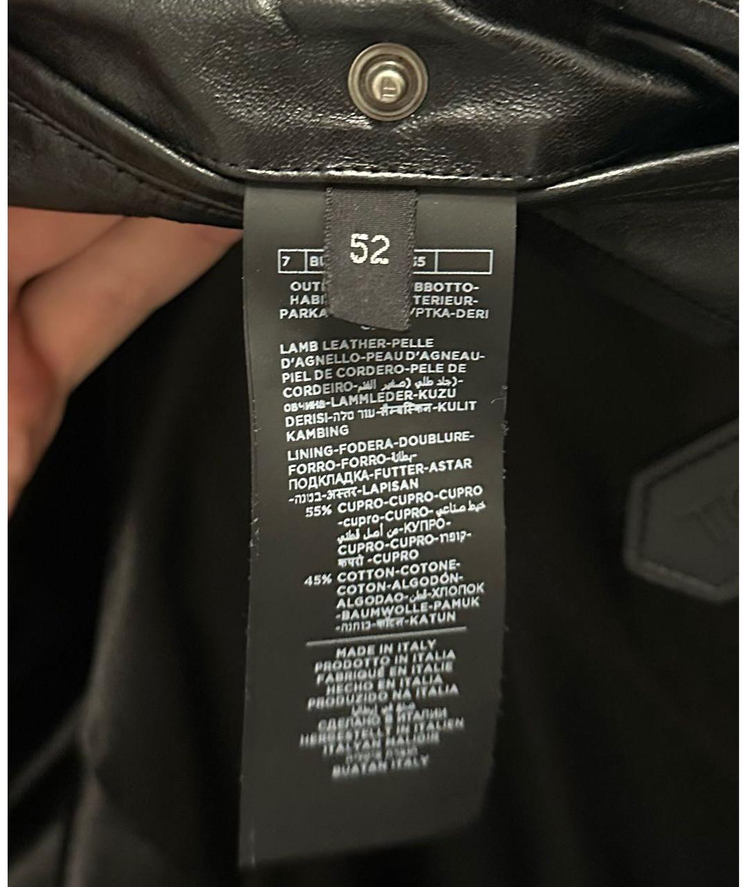 TOM FORD Черная кожаная куртка, фото 5