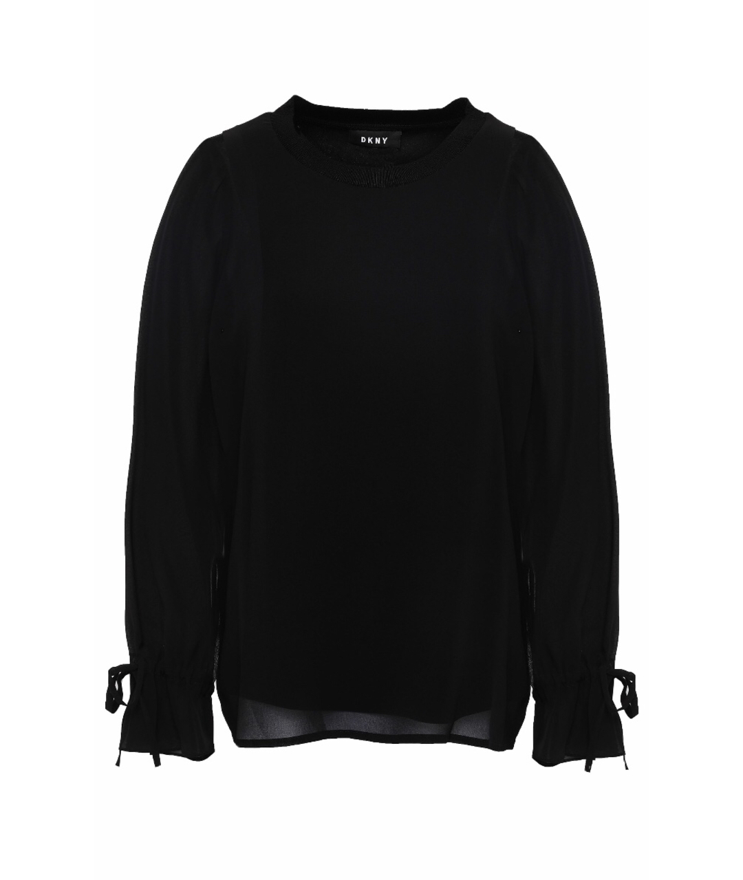 DKNY Черный полиэстеровый джемпер / свитер, фото 1