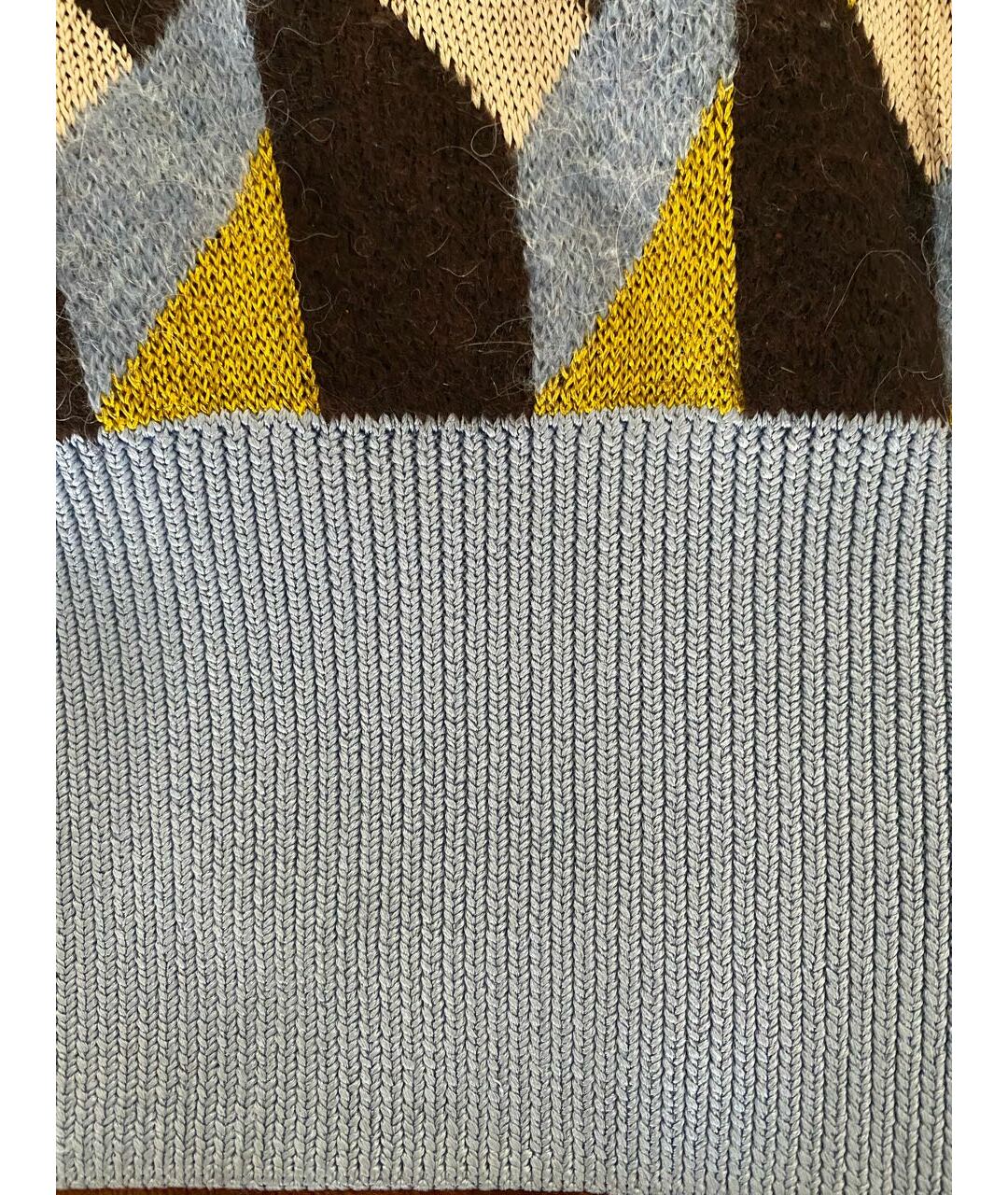 HUGO BOSS Голубой вискозный джемпер / свитер, фото 2