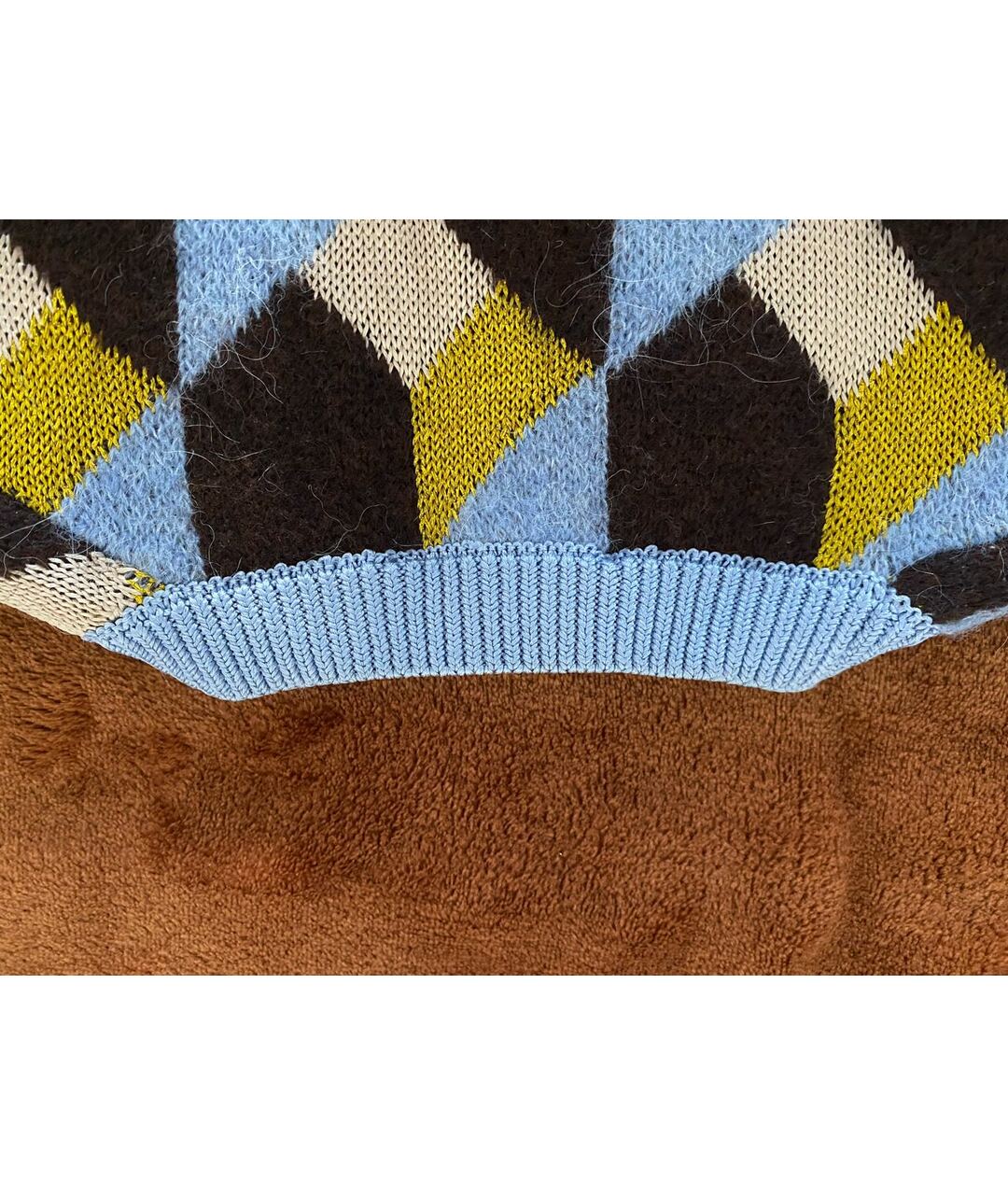 HUGO BOSS Голубой вискозный джемпер / свитер, фото 5