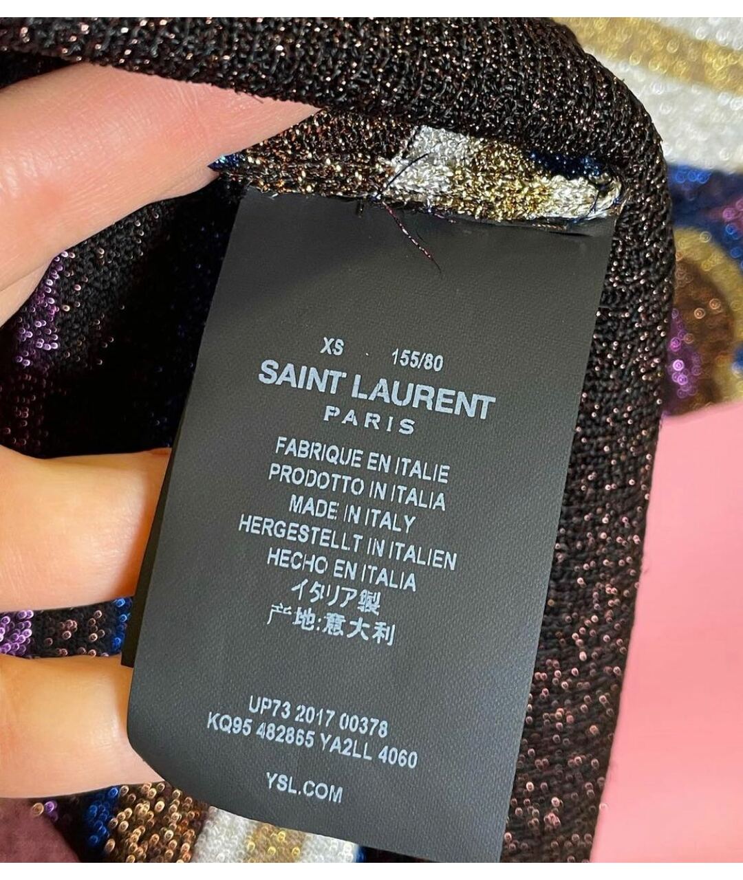 SAINT LAURENT Джемпер / свитер, фото 6