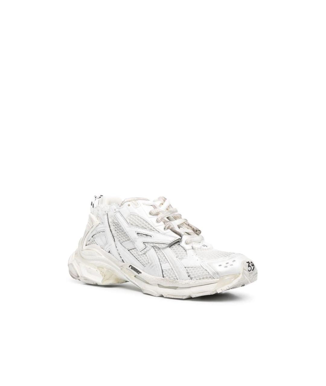 BALENCIAGA Белые кроссовки, фото 2