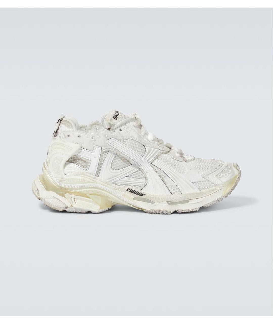 BALENCIAGA Белые кроссовки, фото 5