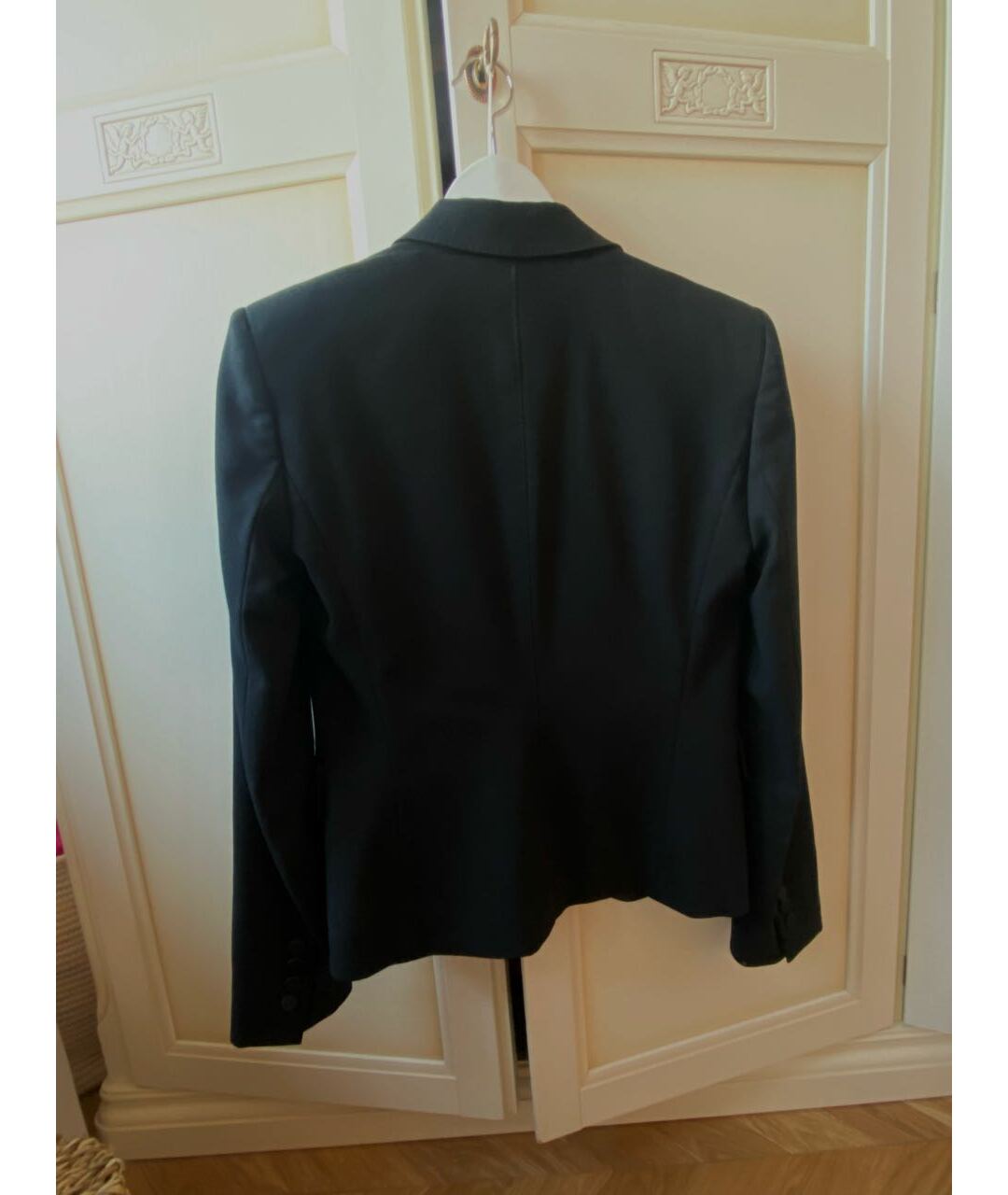 DOLCE&GABBANA Черный шерстяной жакет/пиджак, фото 2