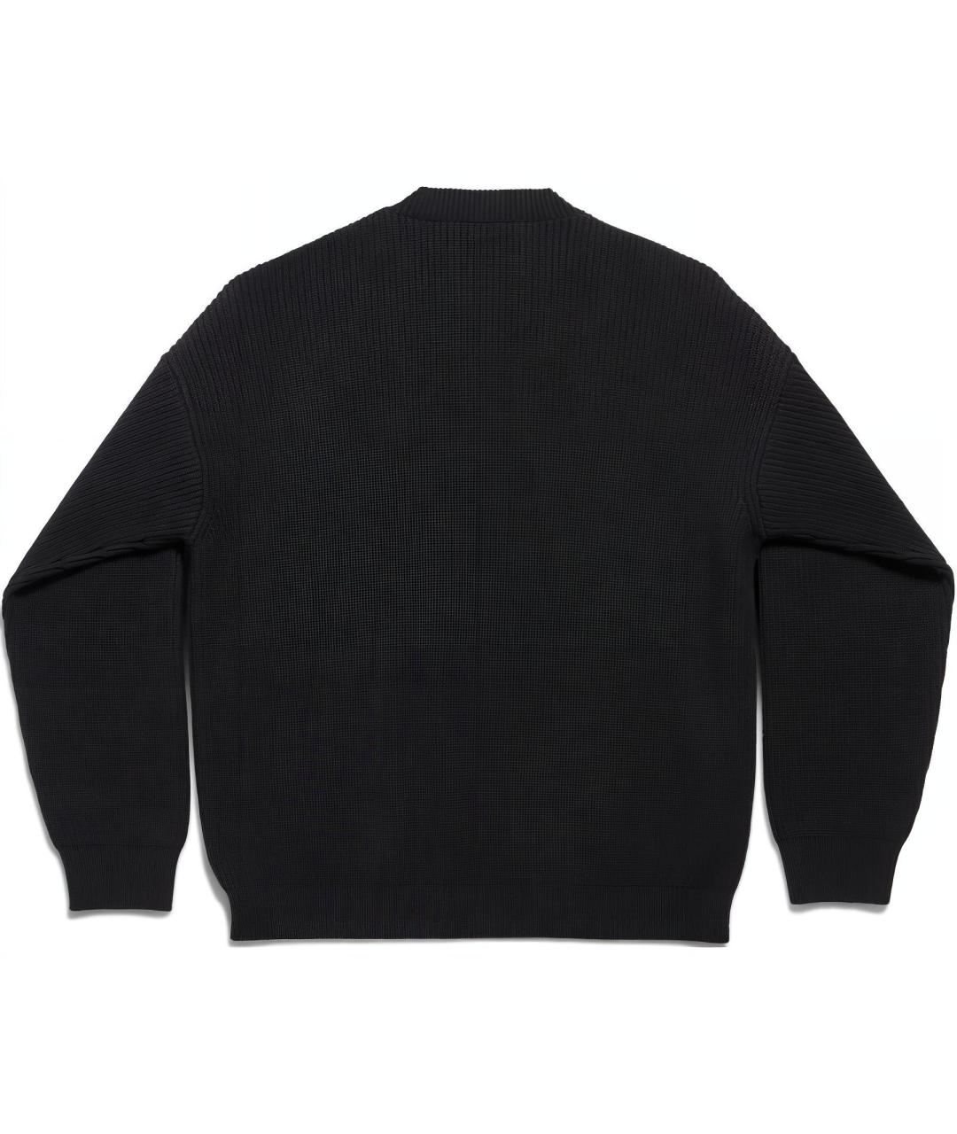 BALENCIAGA Черный джемпер / свитер, фото 2