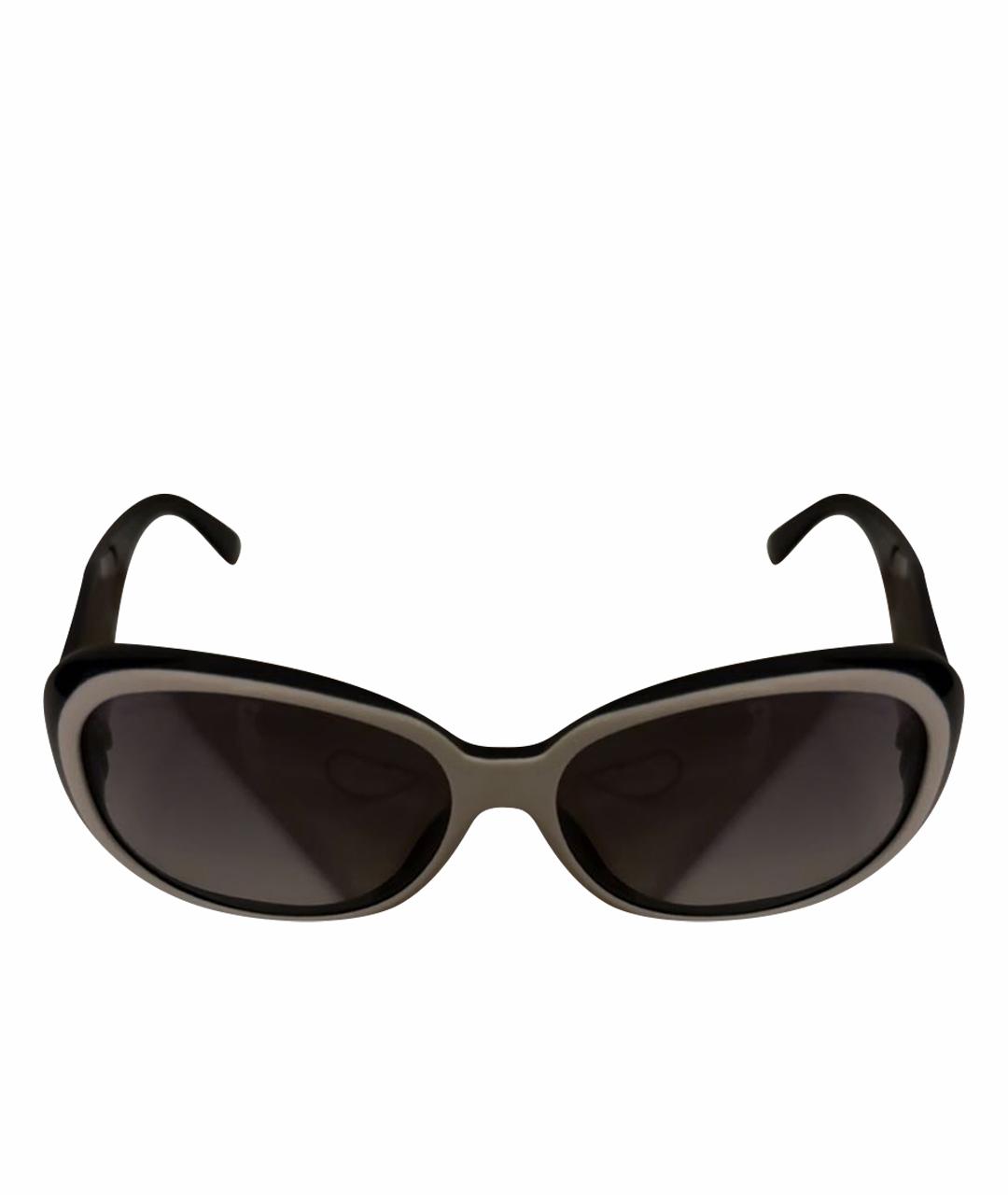 CHANEL Черные пластиковые солнцезащитные очки, фото 1