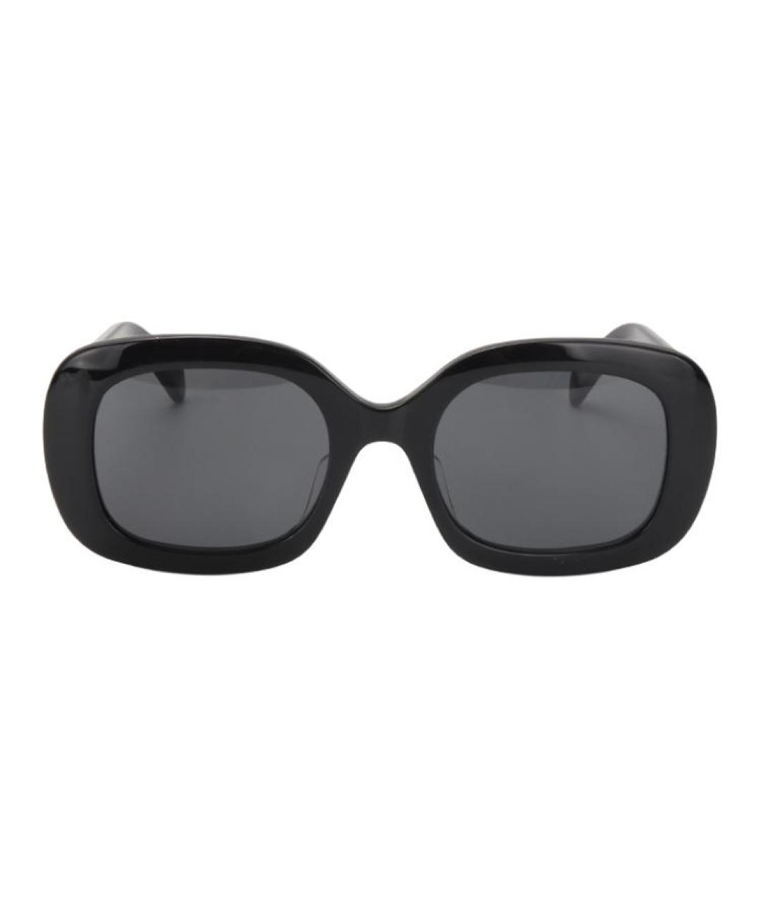 CELINE Черные пластиковые солнцезащитные очки, фото 2