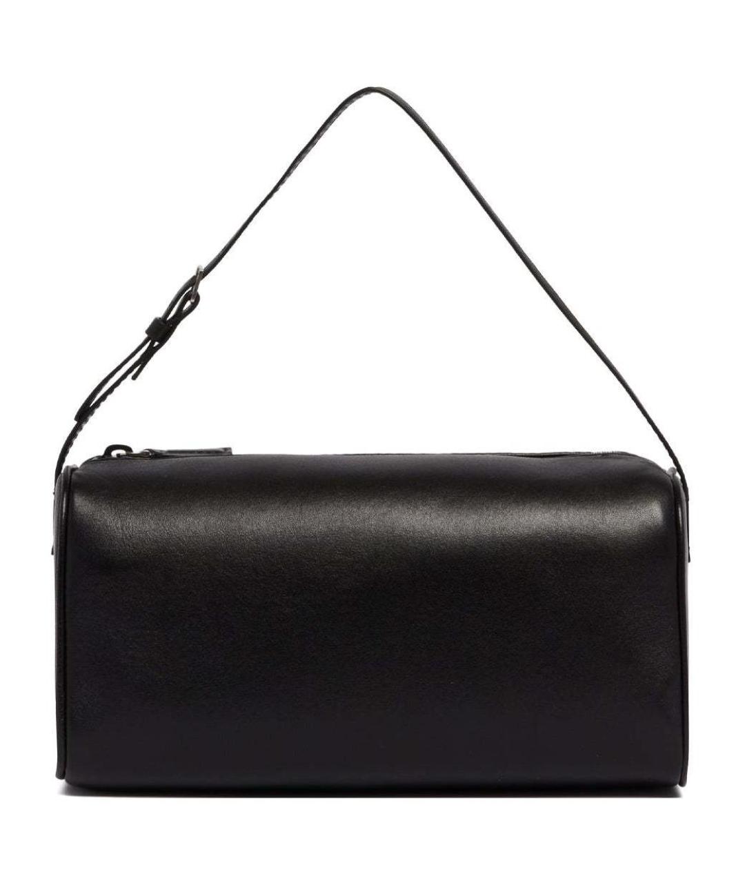 THE ROW Черная кожаная сумка через плечо, фото 1