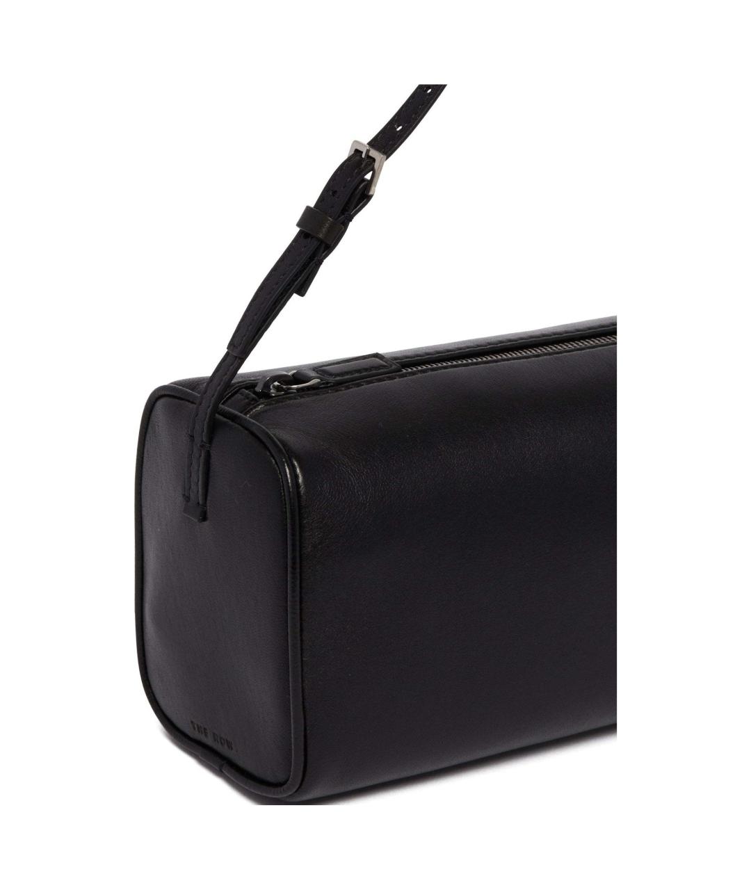THE ROW Черная кожаная сумка через плечо, фото 5