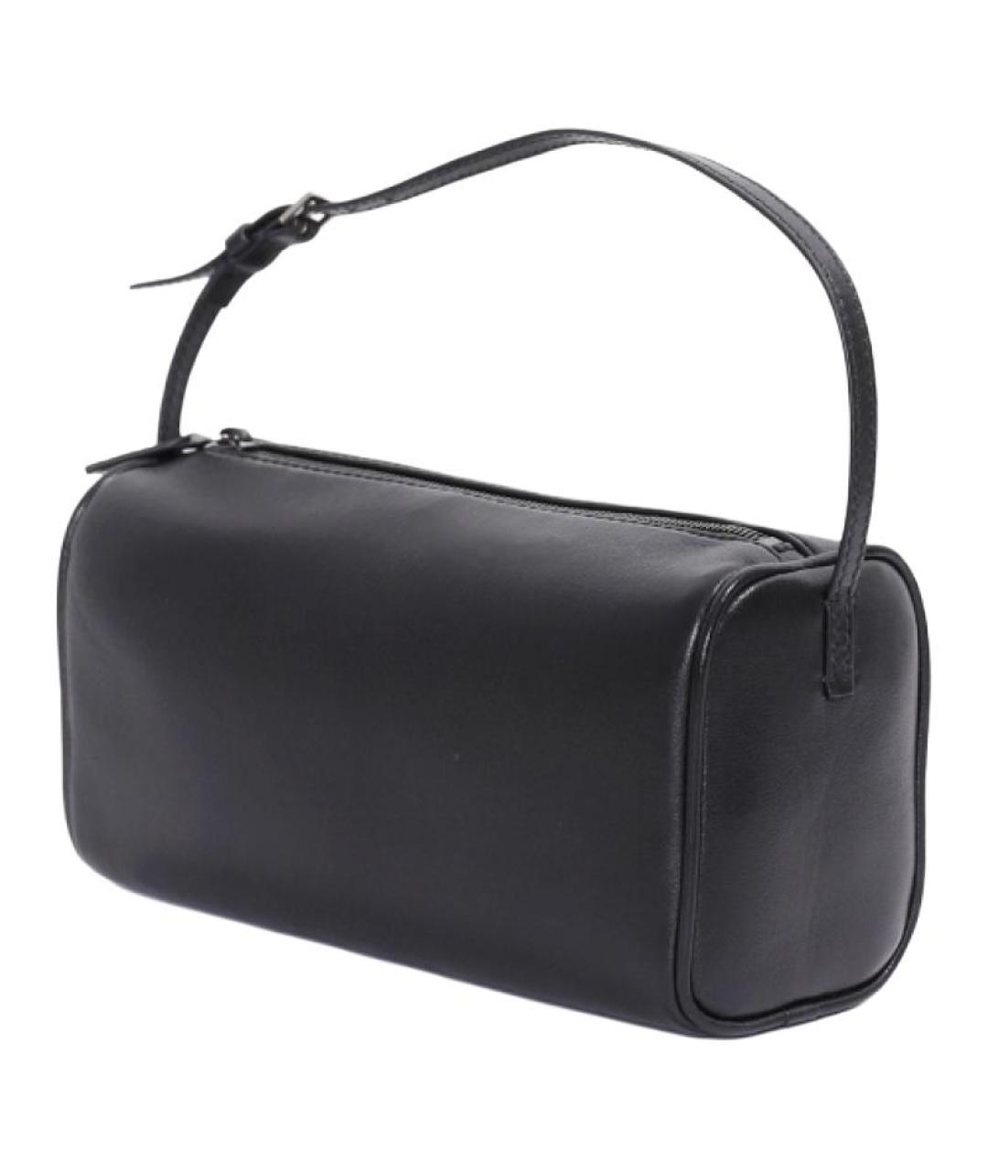 THE ROW Черная кожаная сумка через плечо, фото 4