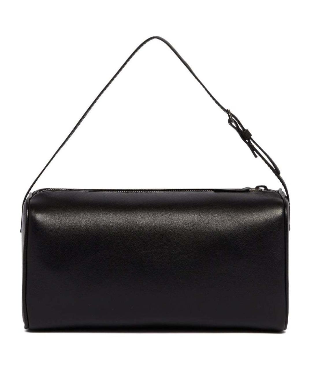 THE ROW Черная кожаная сумка через плечо, фото 3