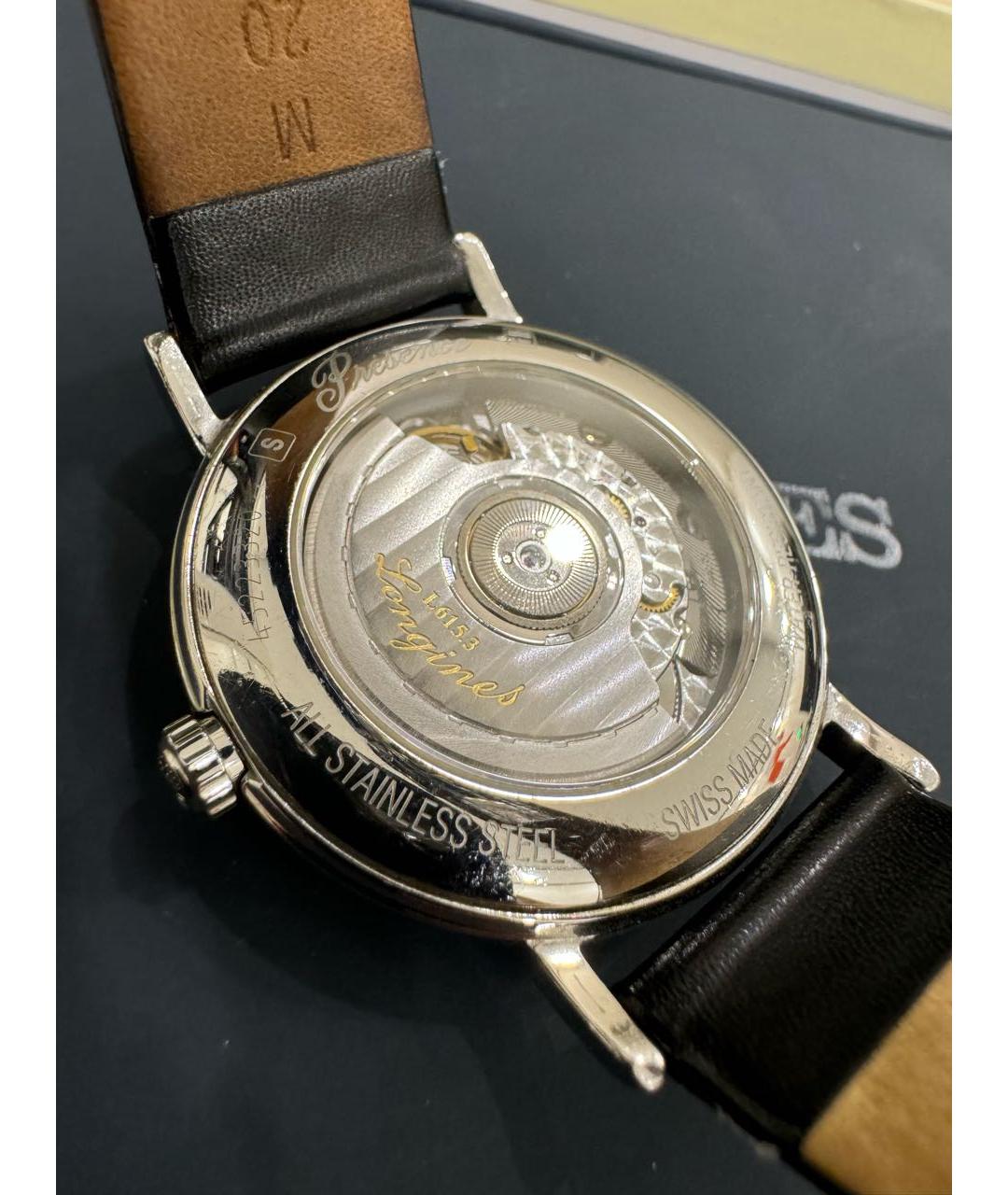 LONGINES Серебряные стальные часы, фото 4