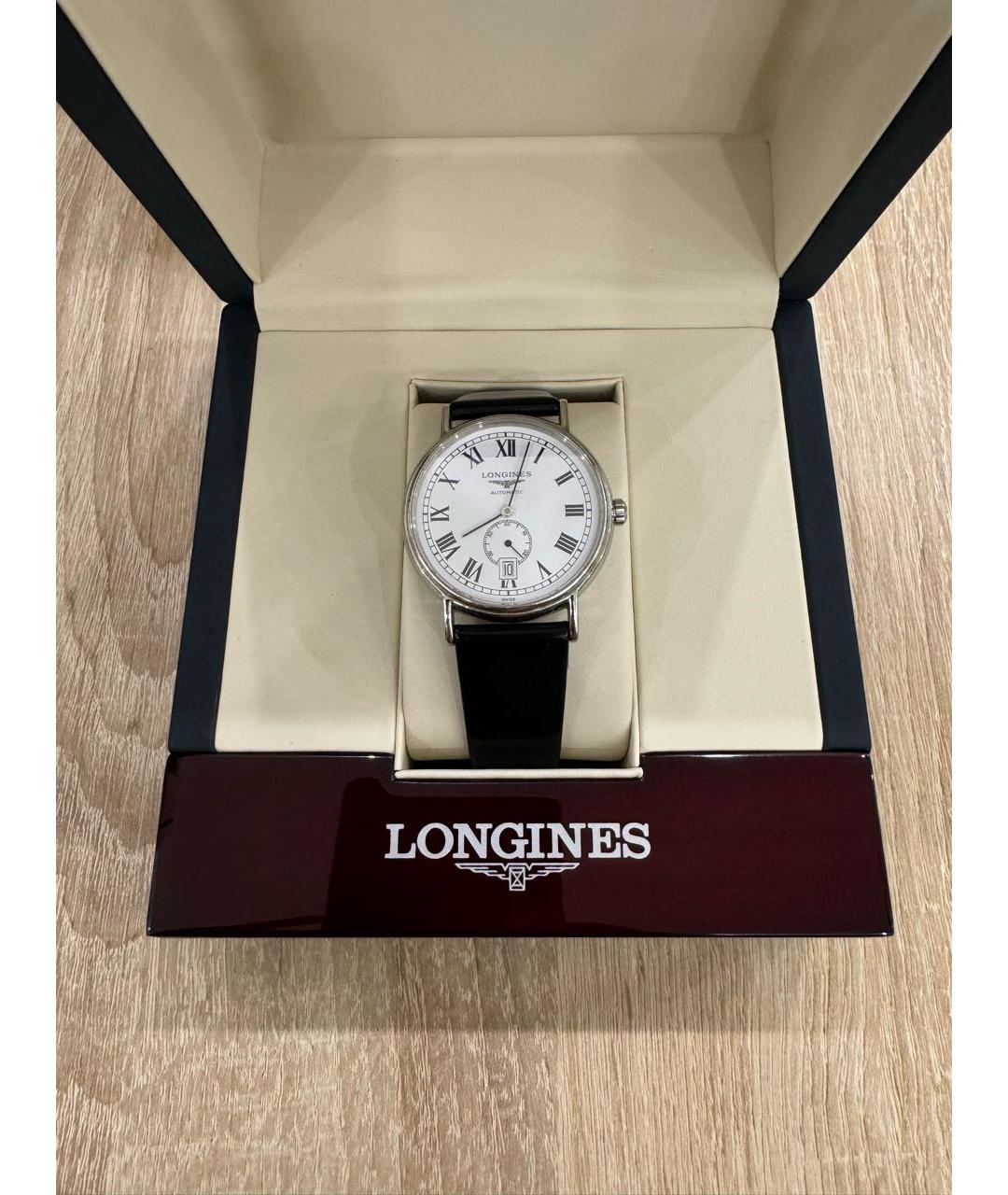 LONGINES Серебряные стальные часы, фото 2