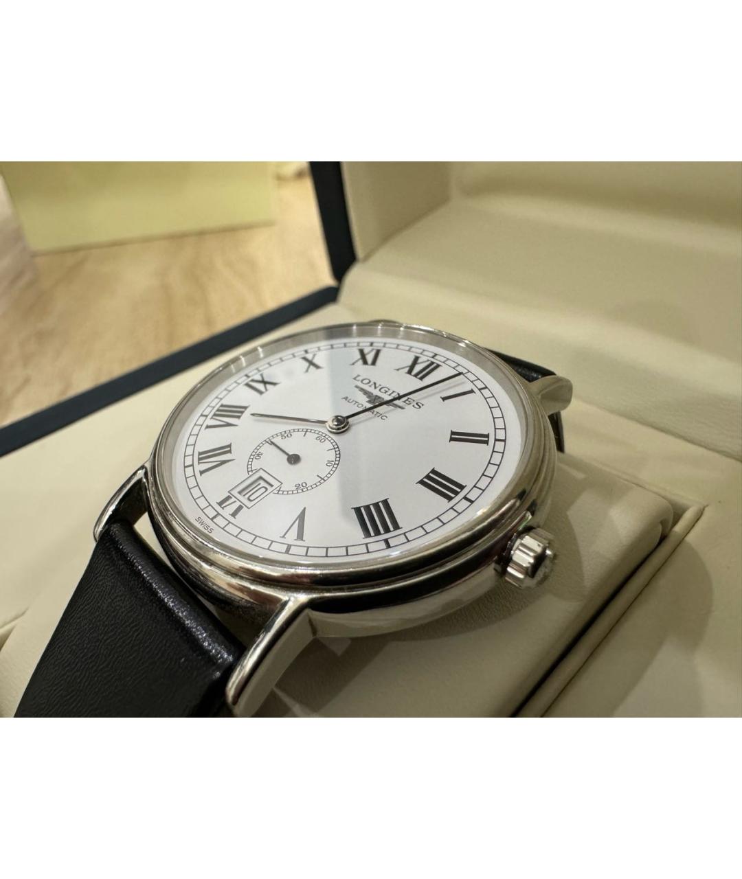 LONGINES Серебряные стальные часы, фото 8