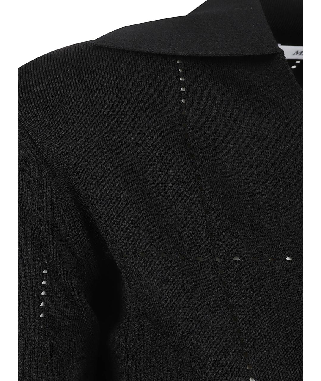 MAX MARA Черное вискозное платье, фото 2